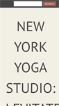 Mobile Screenshot of levitateyoga.com